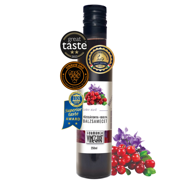 Cranberry And Violet Balsamic Vinegar, 250ml